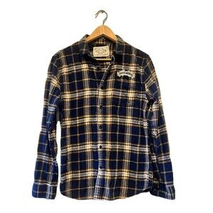 Sierra Nevada Blue Flannel Button down, large Shirt